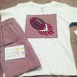 Beaux et Belles football Short Set